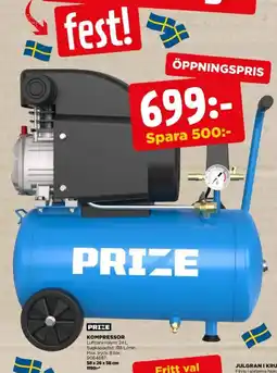 Jem&Fix Prize kompressor erbjuda