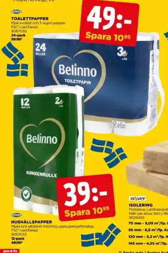 Belinno toalettpapper
