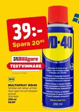 Jem&Fix Multispray wd40 erbjuda