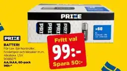 Jem&Fix Prize batteri erbjuda