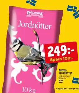 Jem&Fix Rölunda jordnötter erbjuda