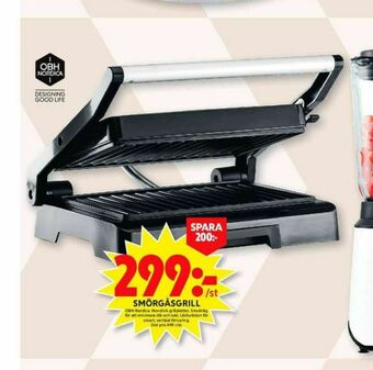 ICA Maxi Obh nordica smörgåsgrill erbjuda