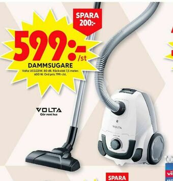 Volta dammsugare