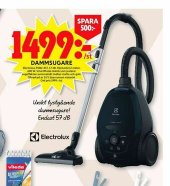 ICA Maxi Electrolux dammsugare erbjuda