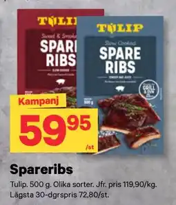 City Gross Spareribs erbjuda
