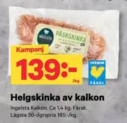 City Gross Helgskinka av kalkon erbjuda