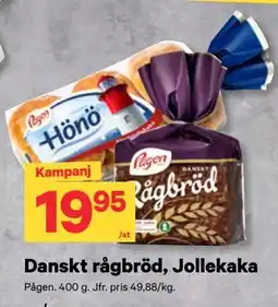 City Gross Danskt rågbröd, Jollekaka erbjuda