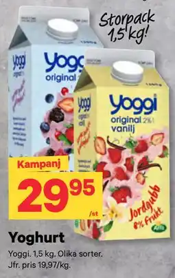 City Gross Yoghurt erbjuda
