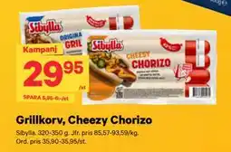 City Gross Grillkorv, Cheezy Chorizo erbjuda