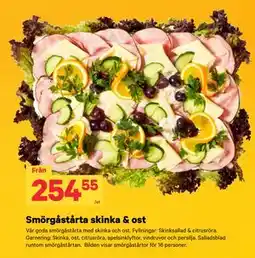 City Gross Smörgåstårta skinka & ost erbjuda