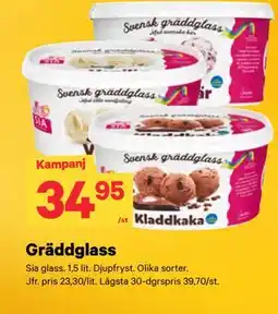 City Gross Gräddglass erbjuda