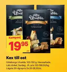 City Gross Kex till ost erbjuda
