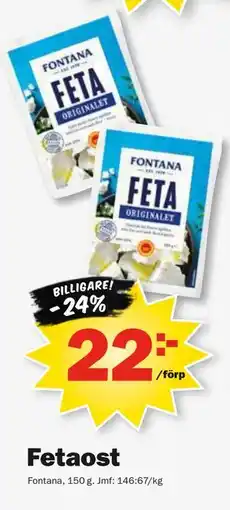 Pekås Fetaost erbjuda