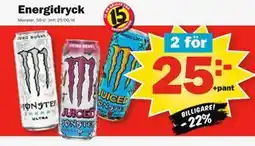 Pekås Energidryck erbjuda