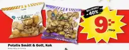 Pekås Potatis Smått & Gott, Kok erbjuda