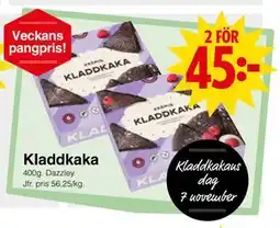 Matöppet Kladdkaka erbjuda