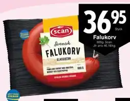 Matöppet Falukorv erbjuda