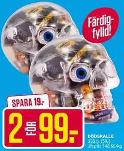 ÖoB DÖDSKALLE erbjuda