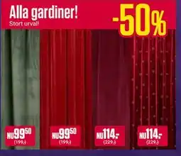 ÖoB Alla gardiner erbjuda