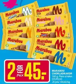 ÖoB MARABOU CHOKLADKAKOR erbjuda