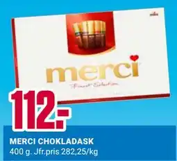 ÖoB MERCI CHOKLADASK erbjuda