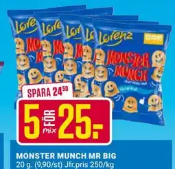 ÖoB MONSTER MUNCH MR BIG erbjuda