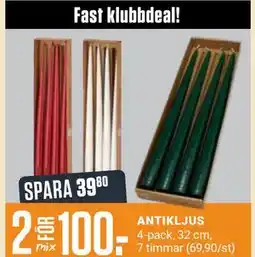 ÖoB ANTIKLJUS, Medlemspris erbjuda