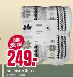 ÖoB SHERPAPLÄD XL erbjuda