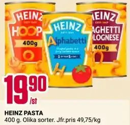 ÖoB HEINZ PASTA erbjuda