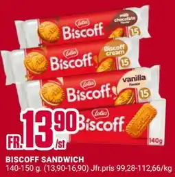 ÖoB BISCOFF SANDWICH erbjuda