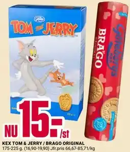 ÖoB KEX TOM & JERRY / BRAGO ORIGINAL erbjuda