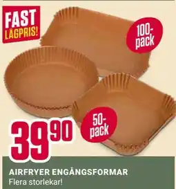 ÖoB AIRFRYER ENGÅNGSFORMAR erbjuda