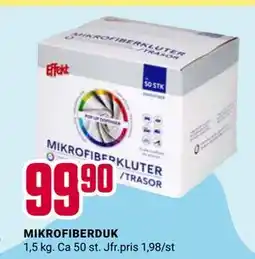 ÖoB MIKROFIBERDUK erbjuda