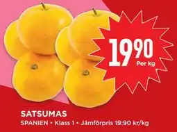 Willys SATSUMAS erbjuda