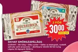 Willys SKIVAT SMÖRGÅSPÅLÄGG erbjuda