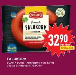 Willys FALUKORV erbjuda