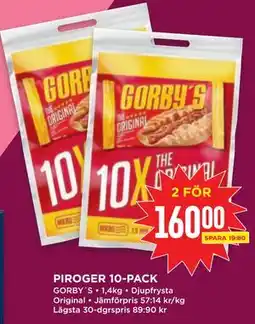 Willys PIROGER 10-PACK erbjuda