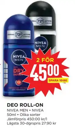 Willys DEO ROLL-ON erbjuda