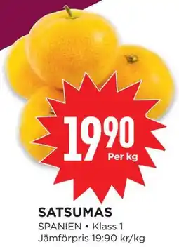 Willys SATSUMAS erbjuda