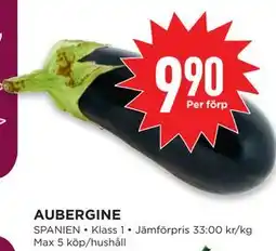 Willys AUBERGINE erbjuda