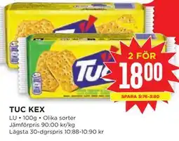 Willys TUC KEX erbjuda