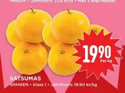 Willys Hemma SATSUMAS erbjuda