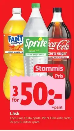 ICA Kvantum Läsk, Medlemspris erbjuda