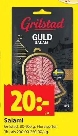 ICA Kvantum Salami erbjuda