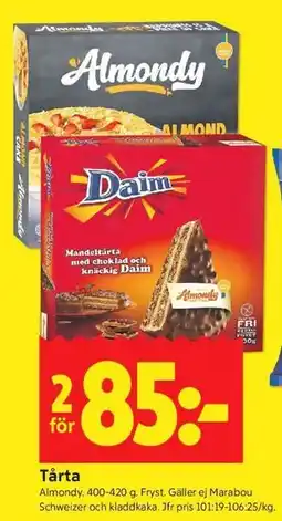 ICA Kvantum Tårta erbjuda
