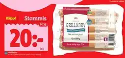 ICA Kvantum Grillkorv, Medlemspris erbjuda