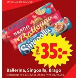 ICA Nära Ballerina, Singoalla, Brago erbjuda