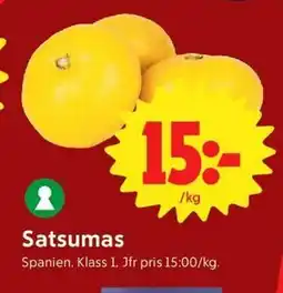 ICA Nära Satsumas erbjuda