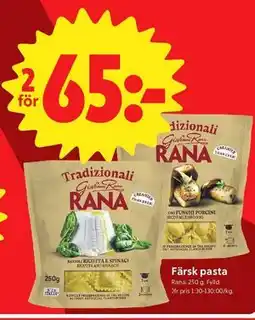 ICA Nära Färsk pasta erbjuda