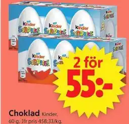 ICA Supermarket Choklad erbjuda